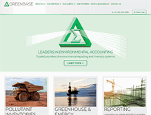 Tablet Screenshot of greenbase.com.au